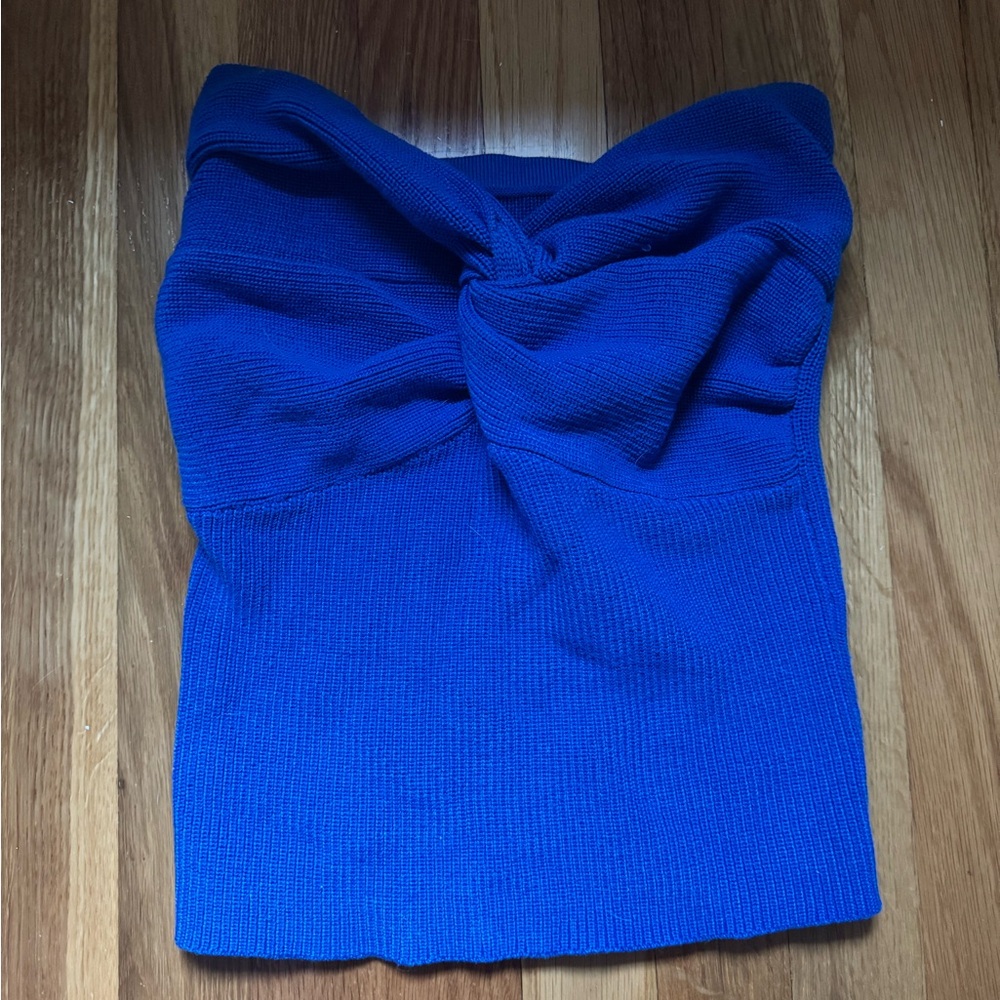 Royal Blue Knit Top